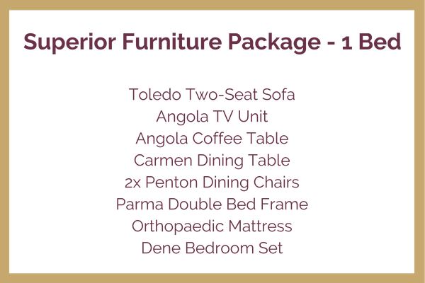 Superior Furniture Package 1 Bed