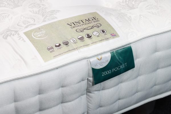 Vintage Ortho 2000 Pocket Spring Mattress - Image 2