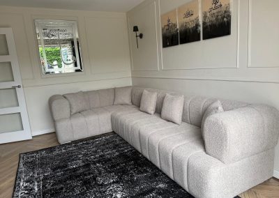 Harrington Luxury Beige L-Shape Sofa