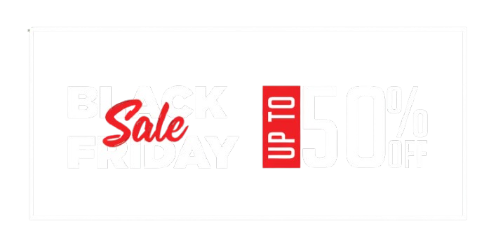 black friday 50% off