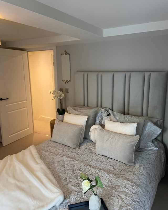 Imperial Upholstered Bed Frame UK | Luxury Vertical Panel Bed