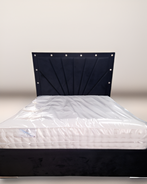 Lumi Sunburst Panel Bed UK | Modern Statement Bed