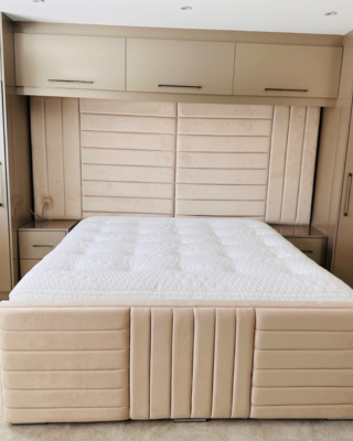 Luxury Lisa Upholstered Bed UK | Premium Panel Bed