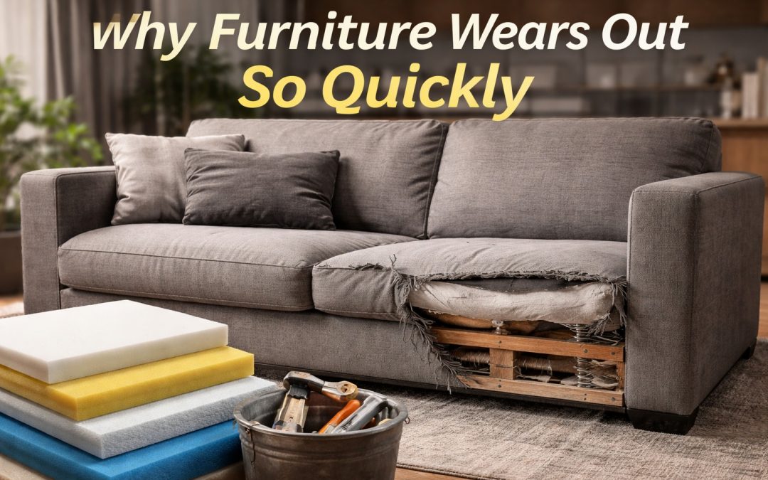 why furniture wear out so quickly