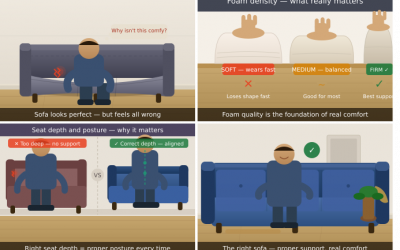 Why Is My Furniture Uncomfortable Even Though It Looks Perfect? | Sofa Uncomfortable Bradford